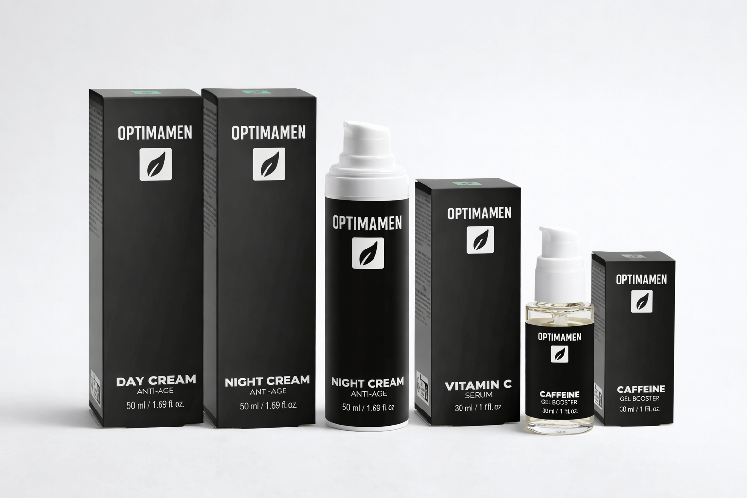 Collectie foto van de High-Performance System bundel op een witte achtergrond